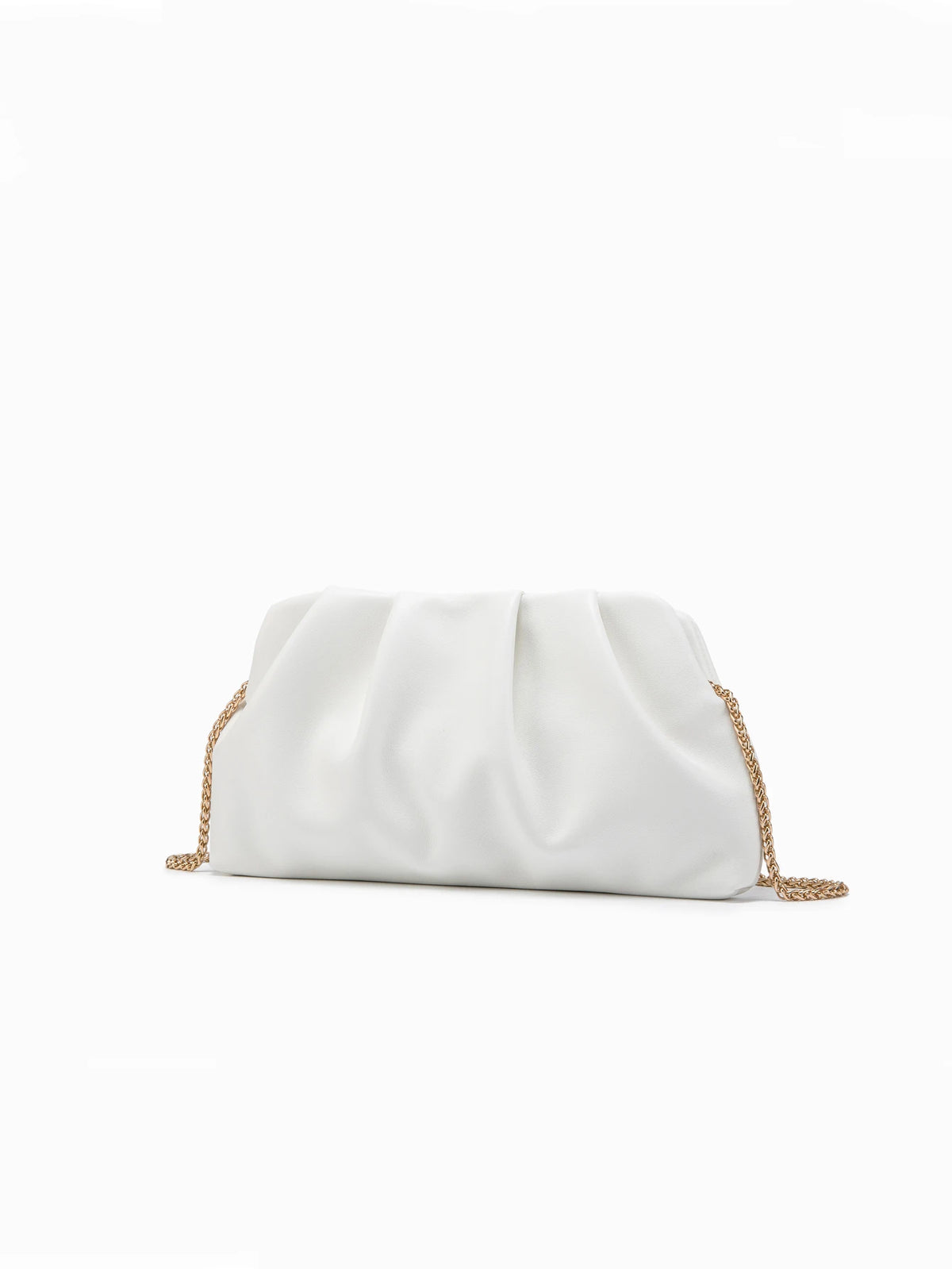 Clutch Fruncido con Cadena