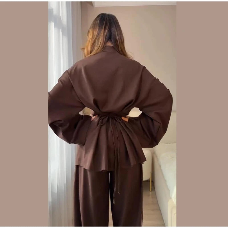 Conjunto Acolchado Cuello Mao