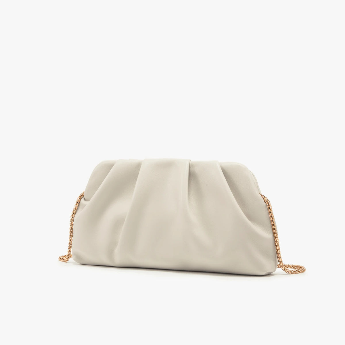 Clutch Fruncido con Cadena