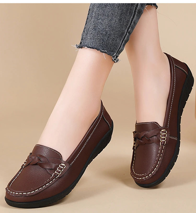 Mocasín Trenzado Cómodo
