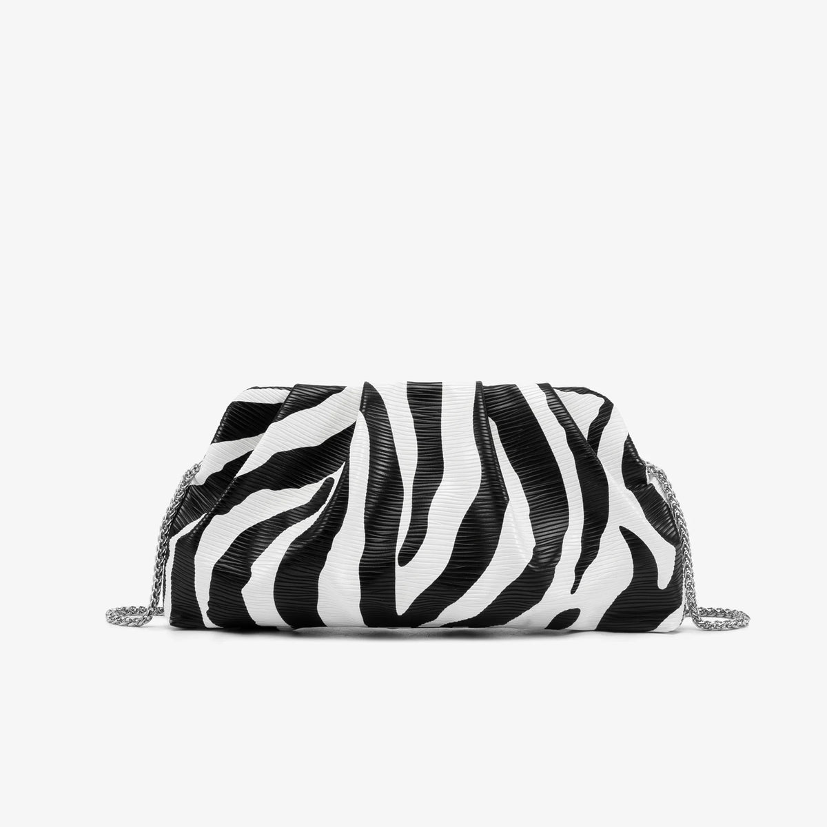 Clutch Fruncido con Cadena