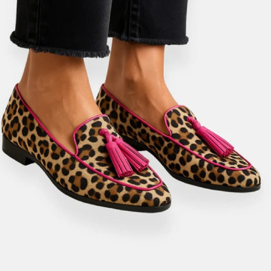 Mocasín Leopardo con Borla – foto 1