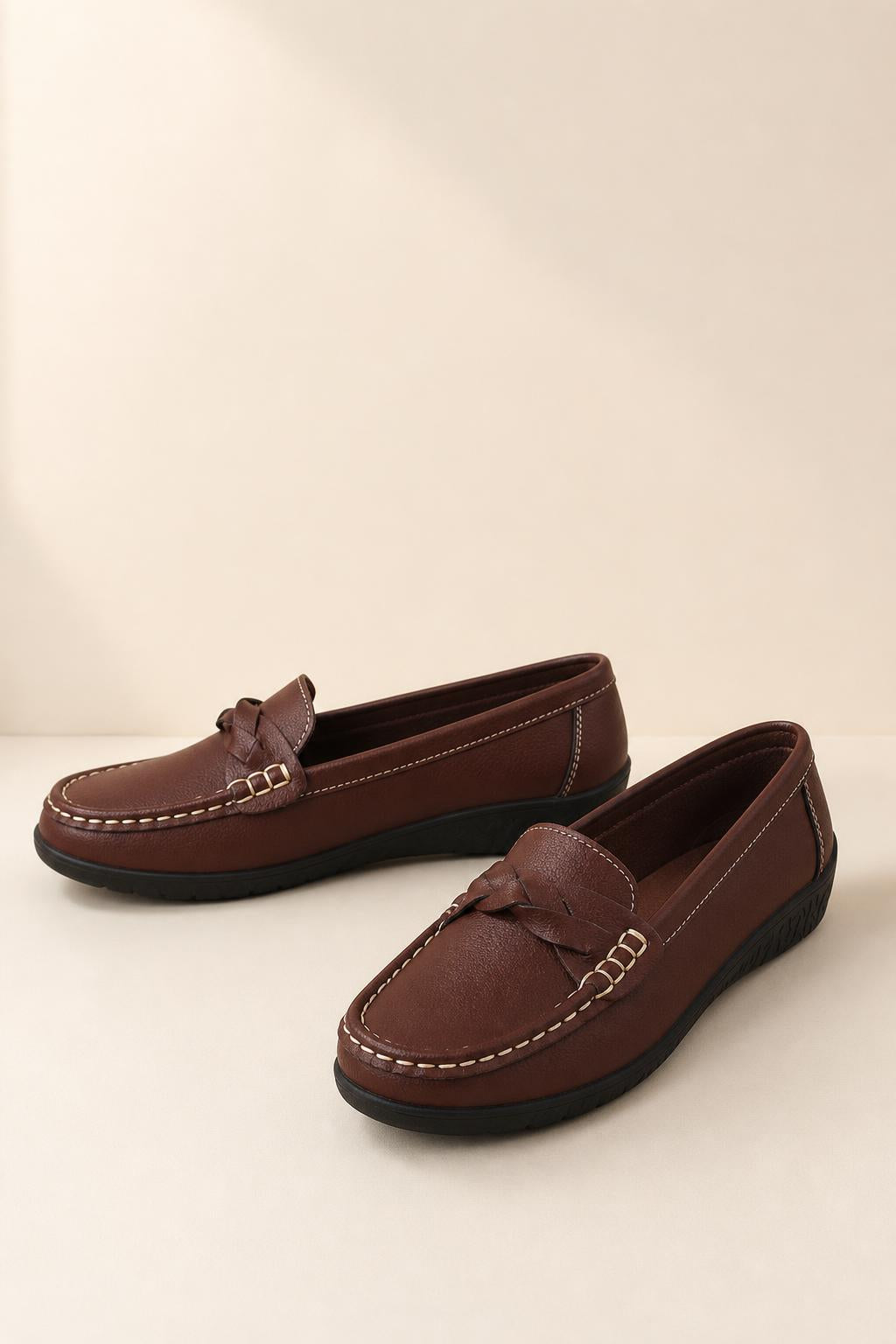 mocasin trenzado comodo – Fabiana Moda